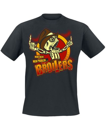 Broilers Two Fingers - Meine Sache mein Problem T-shirt zwart