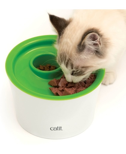 Cat-It Senses 2.0 Multi Feeder - Voerbak - Wit - Ø 19 cm