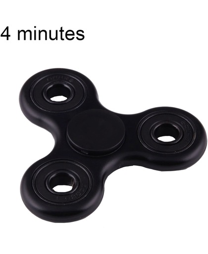 Fidget Spinner Toy Stress rooducer Anti-Anxiety Toy voor Children en Adults, 4 Minutes Rotation Time, Hybrid Ceramic Bearing + POM materiaal(zwart)