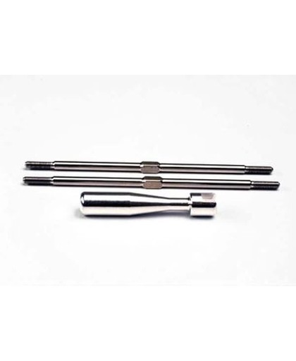 Turnbuckles, titanium 105mm (2)/ billet aluminum wrench