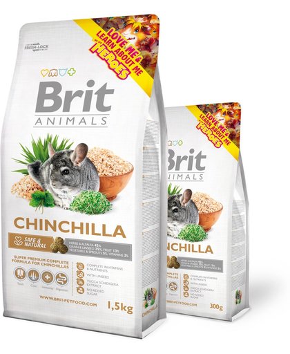 Brit animals chinchilla 1.5kg
