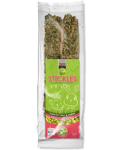 Supreme Timothy Hay & Herb Stickle - 8 St à 100 gr - Knaagdiersnack