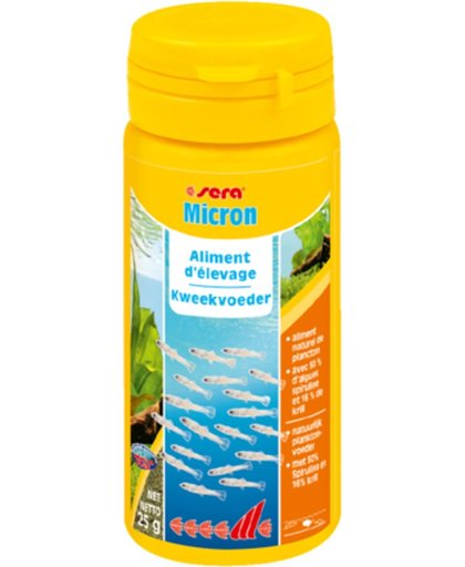 Sera Micron Plankton voor jonge babyvissen