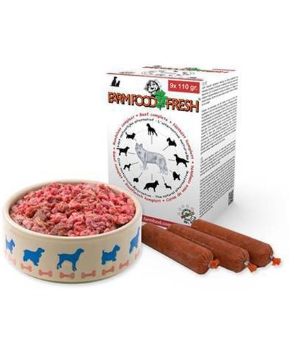 Farmfood Rundvlees Compleet - 9 x 110 gr