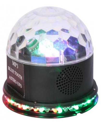 Ibiza UFO-ASTRO-BT-BL 2in1 Rgb Led Licht Effect Met Bluetooth