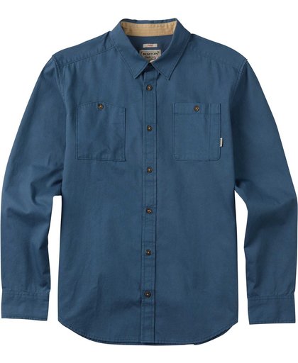 Burton Glade shirt washed blue-M