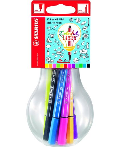 STABILO Pen 68 Mini Colorful Ideas Edition