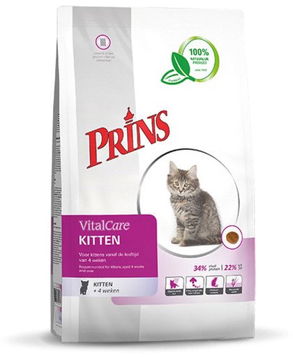 Prins VitalCare Kitten - Gevogelte - Kattenvoer - 5 kg