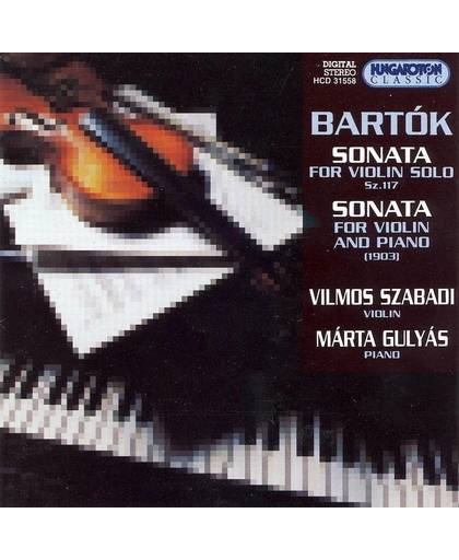 Bartok: Sonata for Violin Solo; Sonata for Violin & Piano