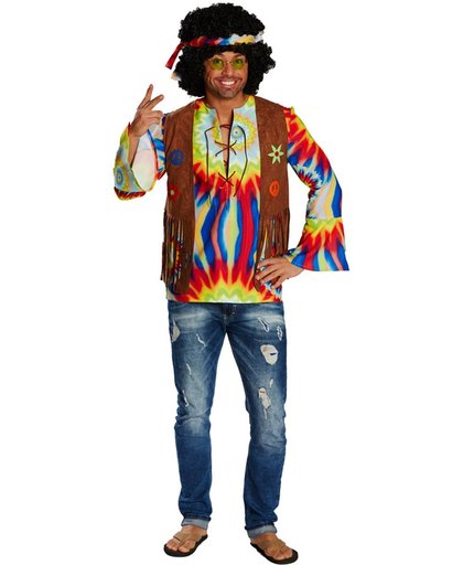 Hippie blouse Soul Groovy voor heer