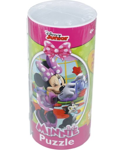 Jumbo Minnie Mouse- Puzzel in koker - 50 stukjes