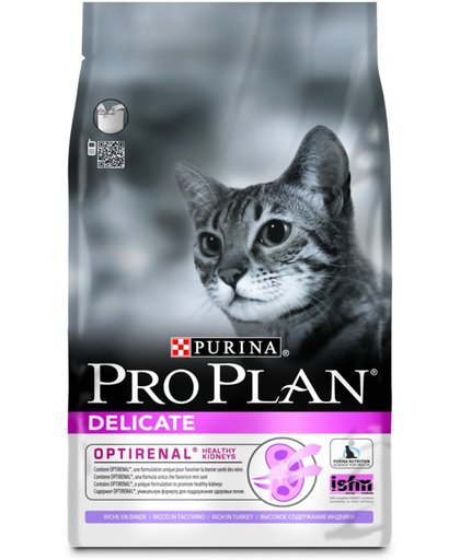Pro Plan Delicate - Kalkoen/Rijst - Kattenvoer - 3 kg