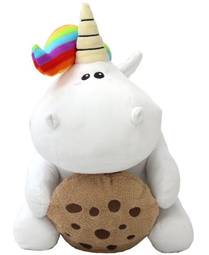 Chubby Unicorn Pummeleinhorn Pluchen Figuur standaard