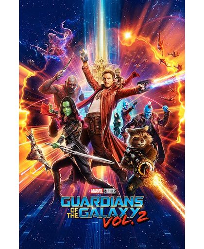 Guardians Of The Galaxy 2 - Characters Poster meerkleurig