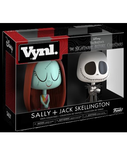 The Nightmare Before Christmas Sally and Jack Skellington (VYNL) VYNL standaard