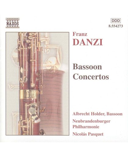 Danzi: Bassoon Concertos / Holder, Pasquet, et al
