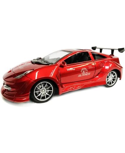 RC Race Auto |model auto - emulation car 1:16 red OPLAADBAAR
