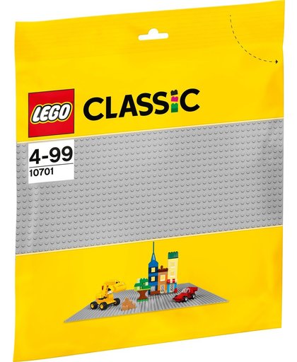 LEGO Classic Grijze Bouwplaat - 10701