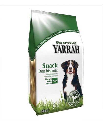 Yarrah Organic Vegetarian Multi Dog Biscuits - Hond - Snack - 2 x 250 gr