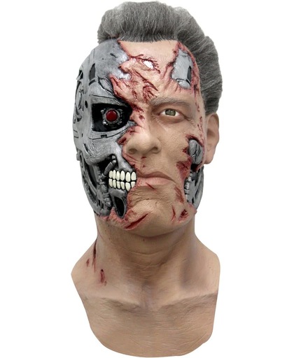 Terminator® Genisys™ T-800 cyborg masker - Verkleedmasker - One size