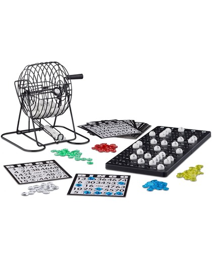 relaxdays - lotto bingo spel - bingomolen - bingospel met molen - geluksspel