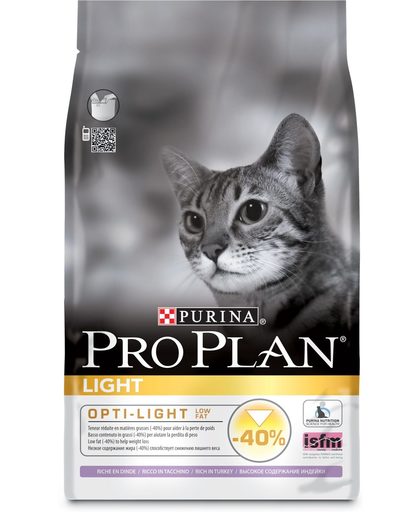 Pro Plan Adult Light - Rijk aan Kalkoen - Kattenvoer - 3 kg