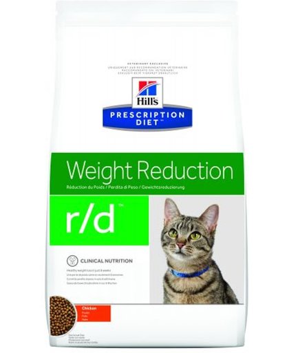 Hill's Prescription Diet Feline R/D Weight Reduction - Kip - Kattenvoer - 5 kg