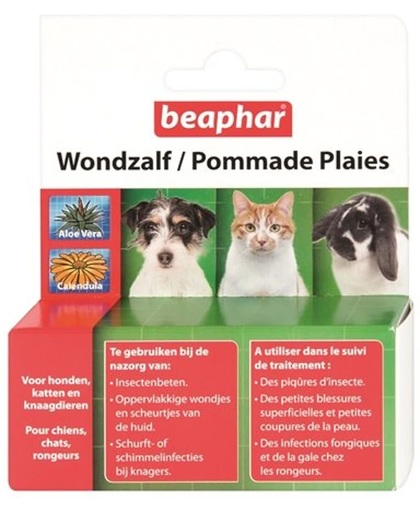 Beaphar Wondzalf - Hond, Kat en Knaagdier - Zalf - 30 gr