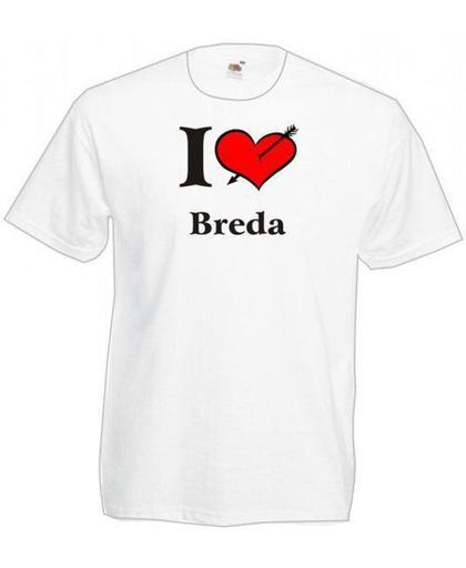 Mijncadeautje T-shirt WIT (maat XXL) - Breda
