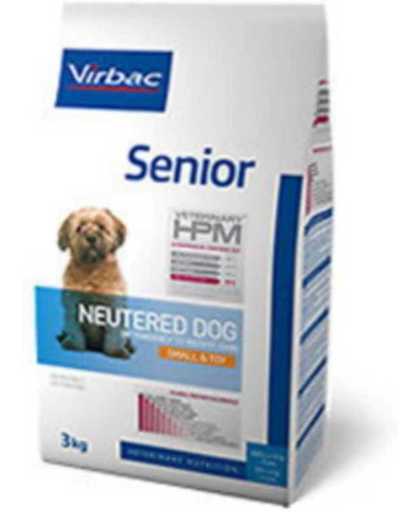 Virbac HPM Senior Neutered Dog Small & Toy 3kg