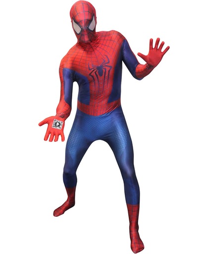 Digitaal Spiderman™ Morphsuits™ kostuum - Verkleedkleding - 180 cm