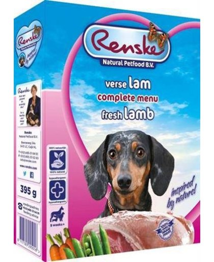 Renske vers vlees lam hondenvoer 395 gr