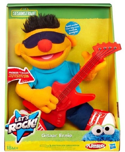 Playskool Sesamstraat Let's Rock Ernie