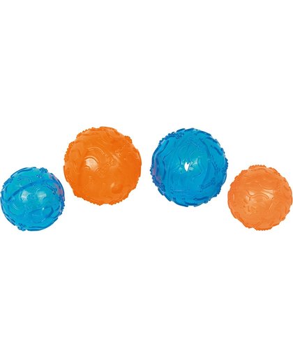 Nobby TPR snackbal - Oranje - Ø 8 cm