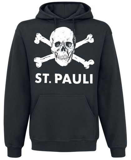 FC St. Pauli Skull I Trui met capuchon zwart