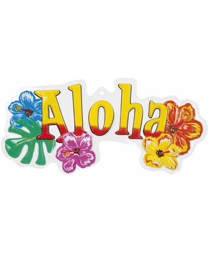 Hawaii Aloha Wanddecoratie