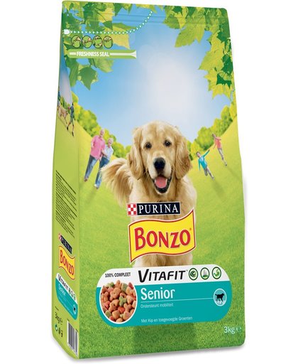 Bonzo Senior Kip Hondenvoer - 3 kg