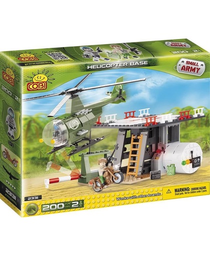Cobi Small Army Helicopter basis - 2327