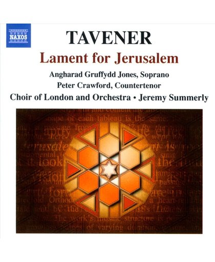 Tavener: Lament For Jerusalem