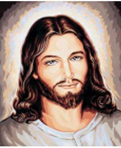 Diamond painting pakket - Jezus Christus 50x60 cm