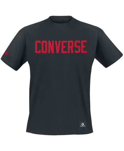 Converse Converse Essentials Graphic Tee T-shirt zwart-rood