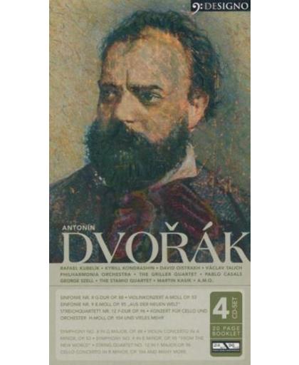 Dvorak: Violin Concerto; Cello Concerto; Symphonies Nos. 8 & 9; Slavonic Dances