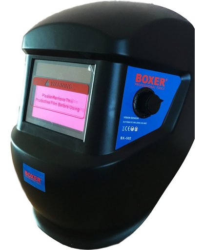 BOXER BX-502 Automatische laskap, variabel en slijpen - Lashelm