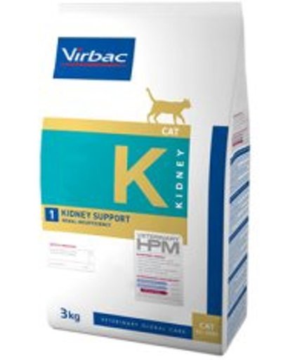 Virbac HPM Veterinary Diet Cat - Kidney - 1.5 kg