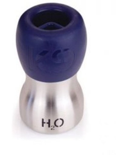 NEW H2O4K9 Waterfles - 280 ml - Blauw