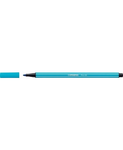STABILO Pen 68 Viltstift Licht Blauw - per stuk
