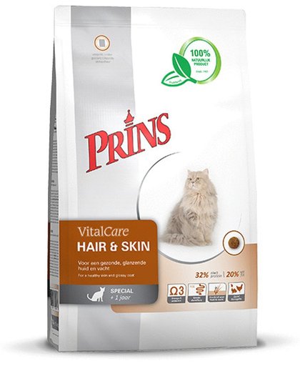 Prins VitalCare Hair and Skin - Kattenvoer - 5 kg