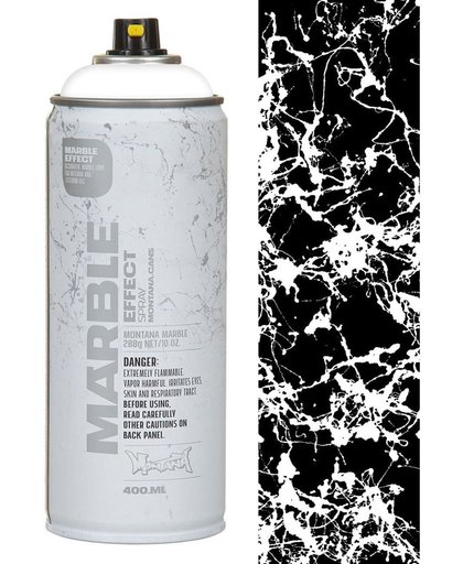 Montana Effect-Spray Marble Effect Spuitbus - Kleur Wit