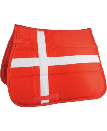 Zadeldek -Flag allover- Vlag Denemarken Dressuur