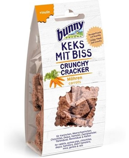 Bunny Nature | Crunchy cracker | 50 g | Wortel